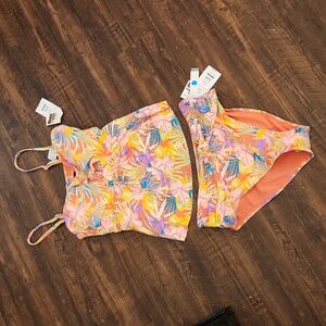 Time & Tru bathing suit nwts size 12-14.